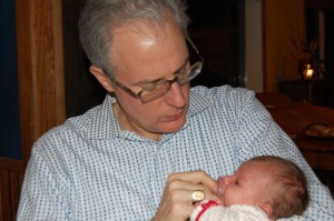 Grandpa C with Emilia