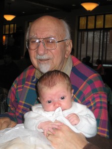 Great Grandpa Noerenberg with Emilia