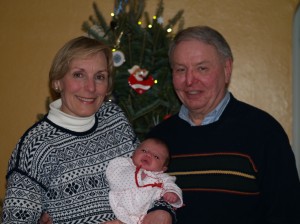 Grandma and Grandpa K with Emilia