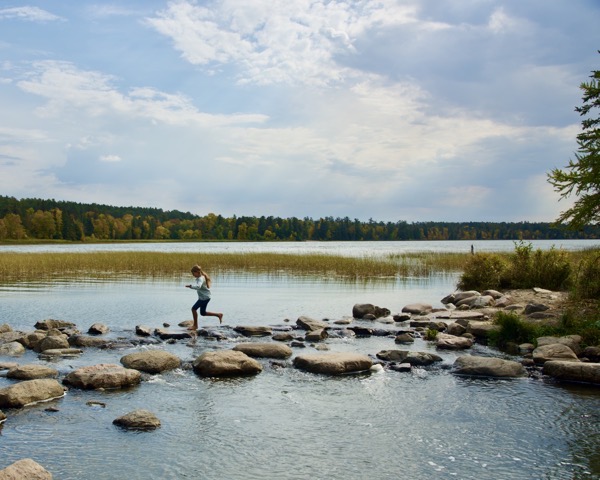 crossing the headwaters